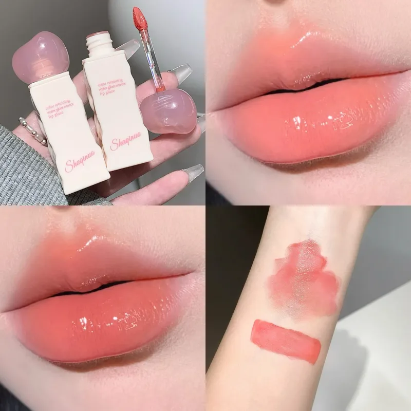 Clear Moisturizing Mirror Vand Flydende Læbestift Holdbar Hydrating Pink Lip Gloss Plumping Sexy Lip Tint Makeup Korean Cosmetics — image 8