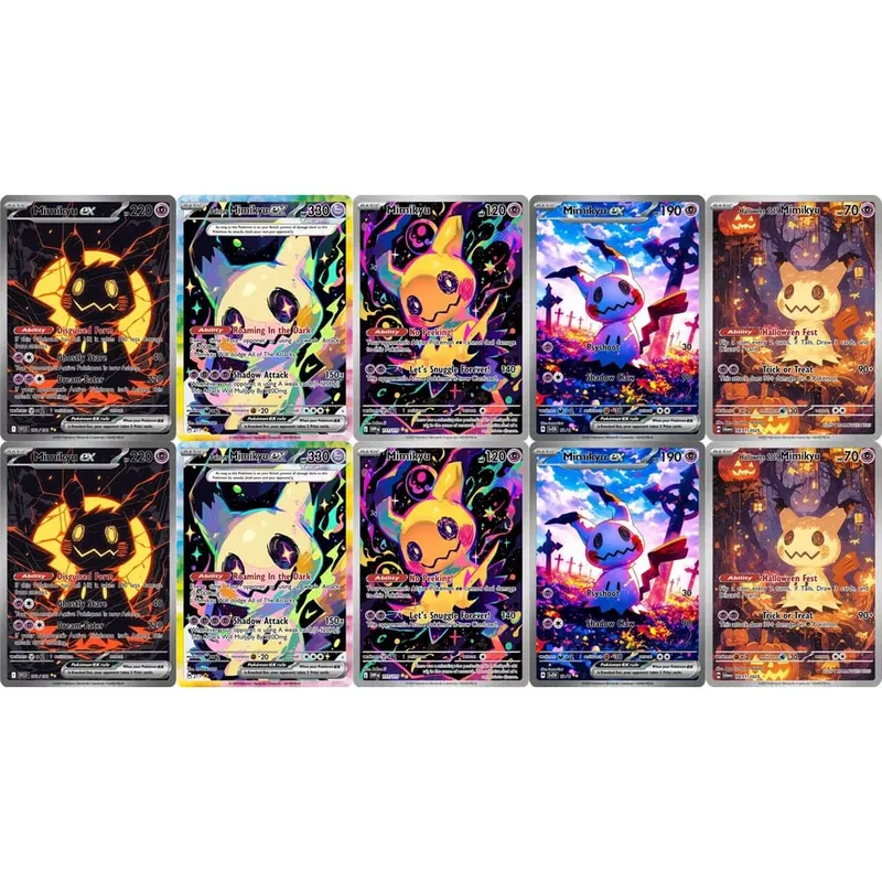 TCG-Sammelkarten Mimiku DIY Hochwertige, selbstgemachte Einzelkarte, klassisches Spiel, Anime-Karte, Geschenkspielzeug — image 7