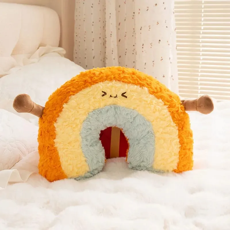 Siri Cuaca Bantal Mewah Bulan Lembut Gebu Hiasan Sofa Belakang Kusyen Hadiah Mainan Mewah Comel Untuk Hiasan Bilik Tidur Rumah Wanita