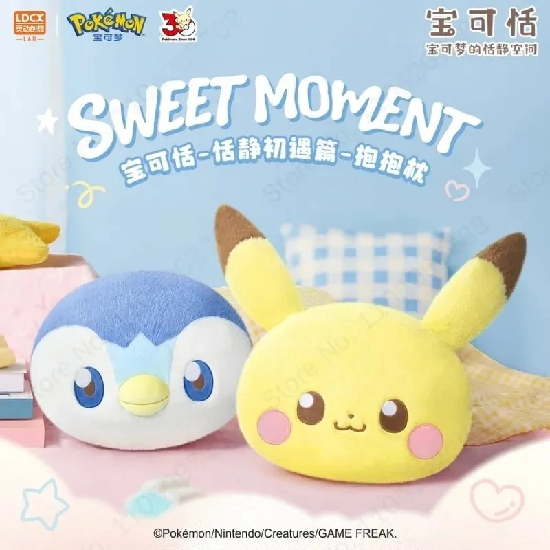 Peluche Pokemon Pikachu Tiplouf de 40cm, grande poupée en peluche, coussin doux et mignon, oreiller, décoration de la maison, jouet de collection, cadeau d'anniversaire, nouvelle collection — image 2