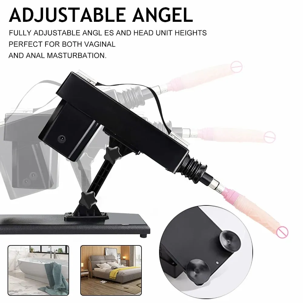 Vollautomatische Bump Gun Maschine, weibliches Spielzeug, Simulationsdildo, Männer und Frauen, allgemeiner Wasserstrahl, Pile Driver, erwachsene Sexprodukte — image 5