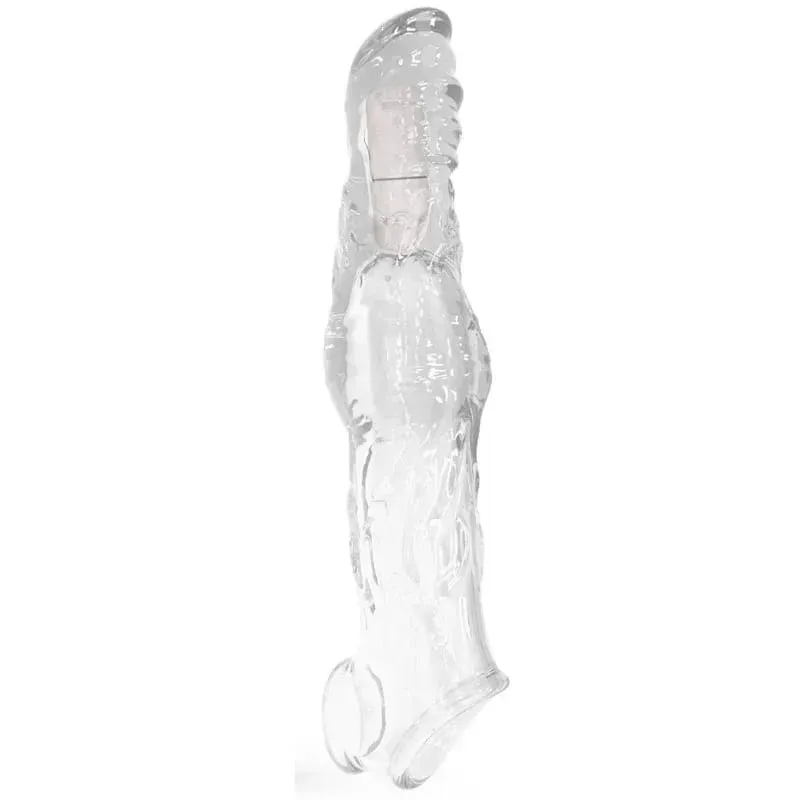 Penis Ekstensi Lengan Lembut Ejakulasi Tertunda Kondom Binatang Penis Extender Kontol Lengan Dewasa Mainan Seks untuk Pria Pijat Vagina — image 7