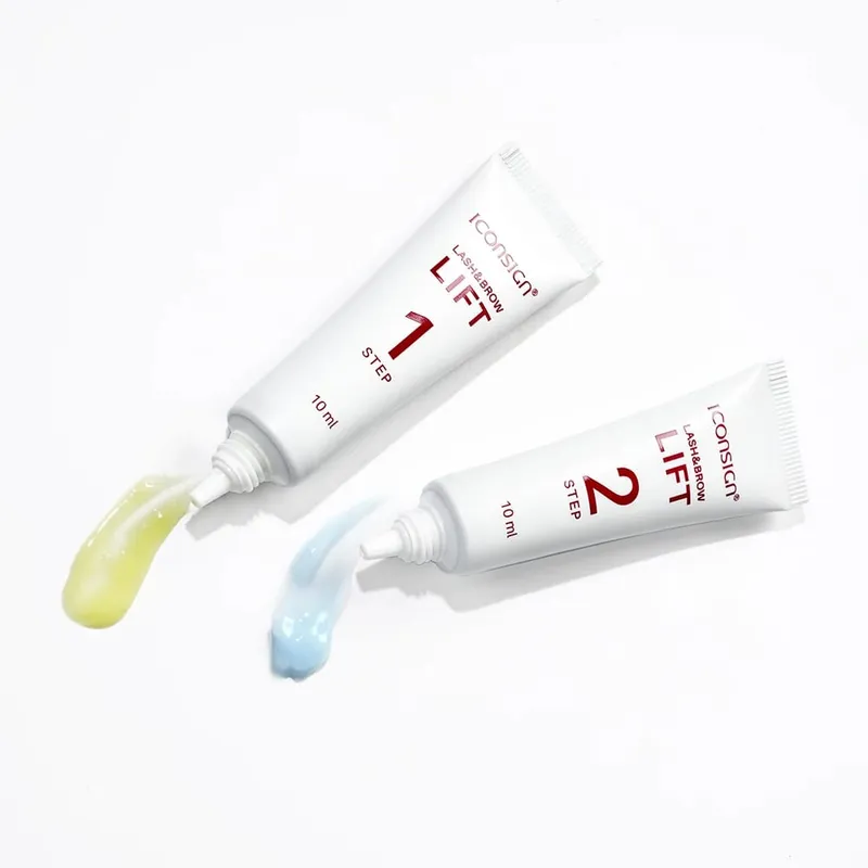 Set di tubi per fissaggio permanente per ciglia e sopracciglia da 10ml Lozione per fissaggio permanente 8-12 minuti Strumenti per il trucco degli occhi per il sollevamento — image 2