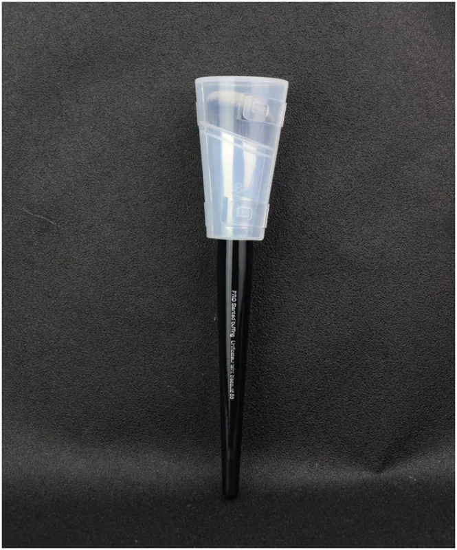 1 keping Pro Slanted Buffing Berus solek Foundation Angled #88 Berus solek Foundation Cecair bb cream pemegang kayu kosmetik — image 7