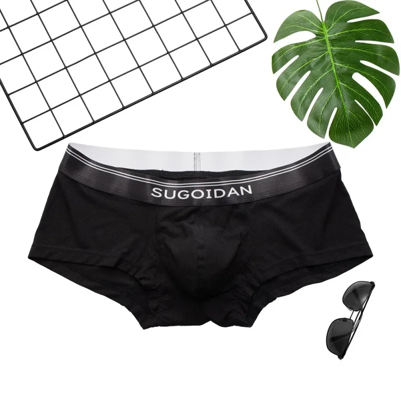 Threaded Modal Men's Pants Sexy Comfortable Pants Low Waist Sports Pants