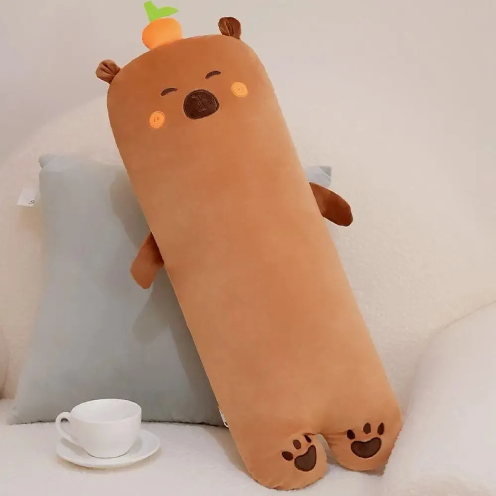 70 ซม.Capybara หมอนตกแต่งสบายน่ารักสไตล์เบาะโซฟานุ่มเตียงห้องนั่งเล่น Hug หมอนสำหรับตกแต่งบ้าน — image 7