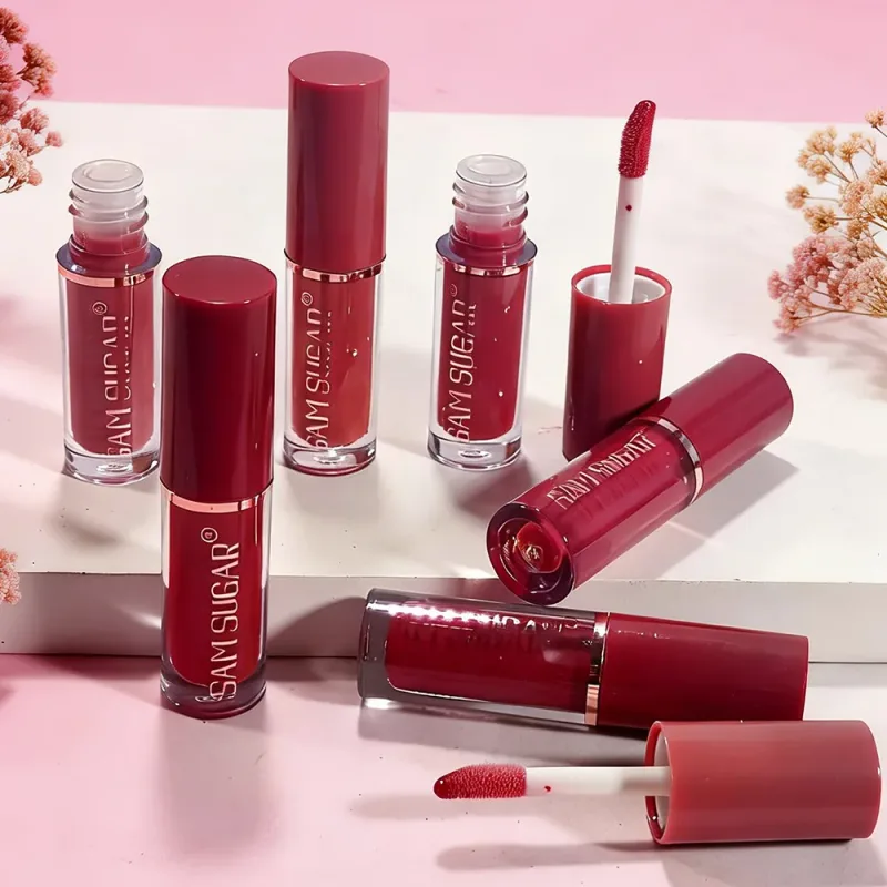 Trasparente Lucido a specchio Lucidalabbra Mini Lucidalabbra Olio Rossetto liquido idratante a lunga durata Dissolvenza Linee labbra Rimpolpante Tinta labbra Trucco — image 6