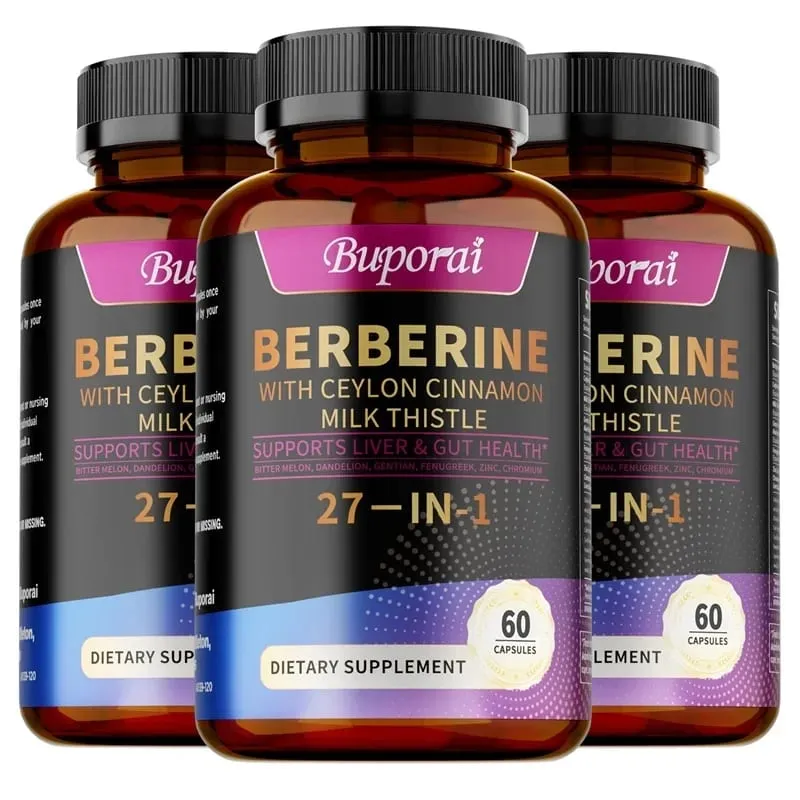Berberine Ceylon Cinnamon Milk Thistle Supplements - Promotes Liver and Digestive Health Supports Cellular Energy and Repair — image 10