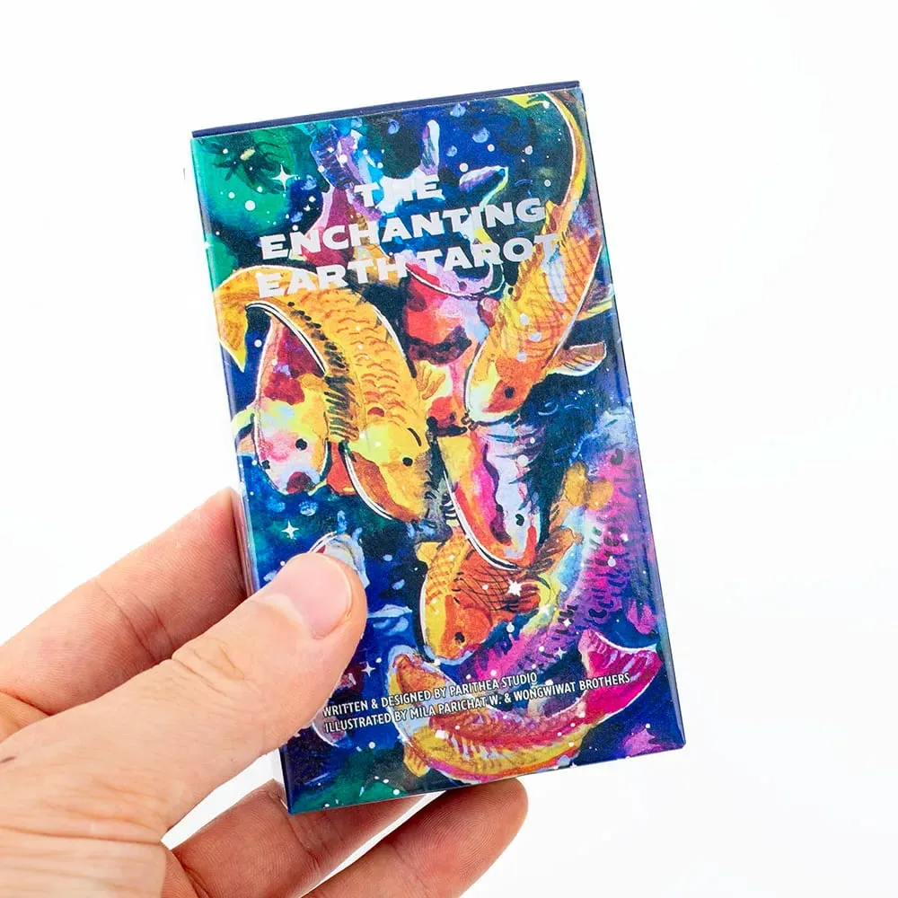 The Enchanting Earth Tarot 80-Card Deck Divination Edition Nature-Inspired Board Game for Intuitive Guidance and Self-Discovery — image 2