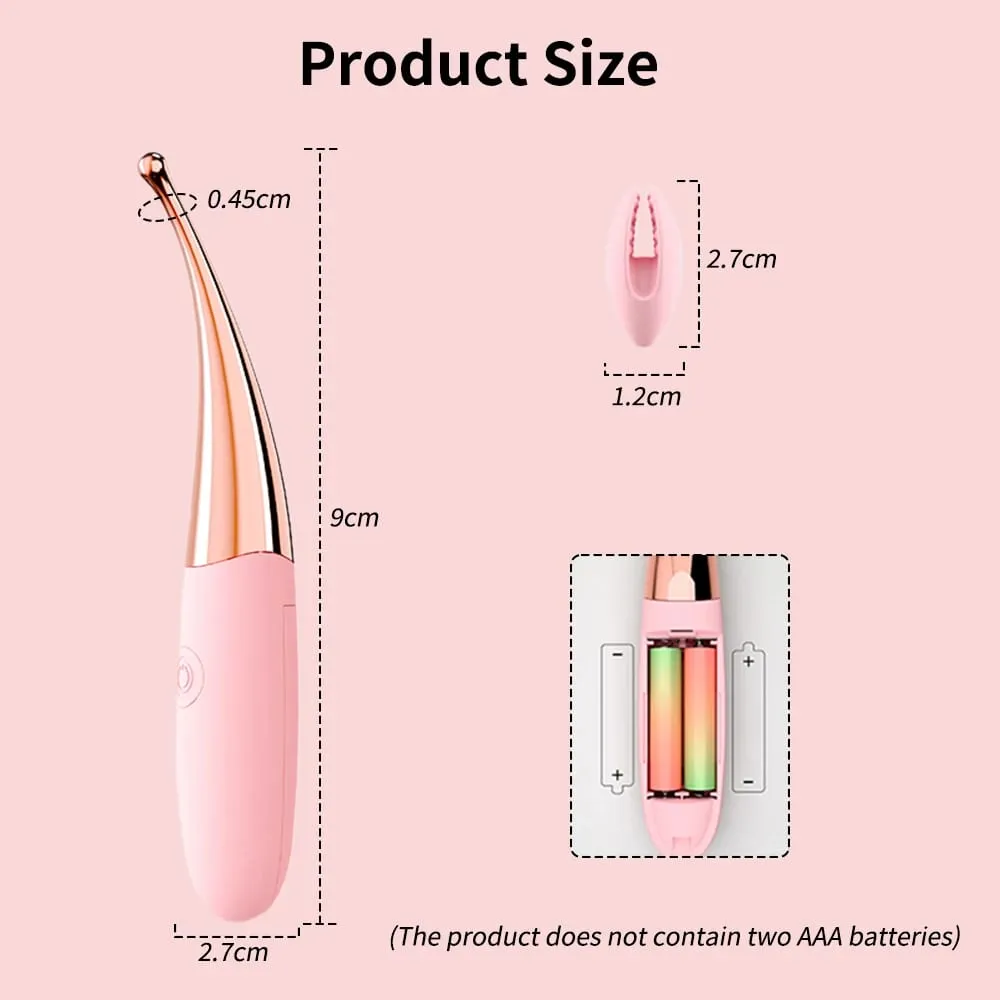 G Spot Vibrator Kuat Frekuensi Tinggi Vibrator Jilat Kelentit Perangsang Puting Melancap Masturbator Urut Mainan Seks untuk Wanita Dewasa — image 5