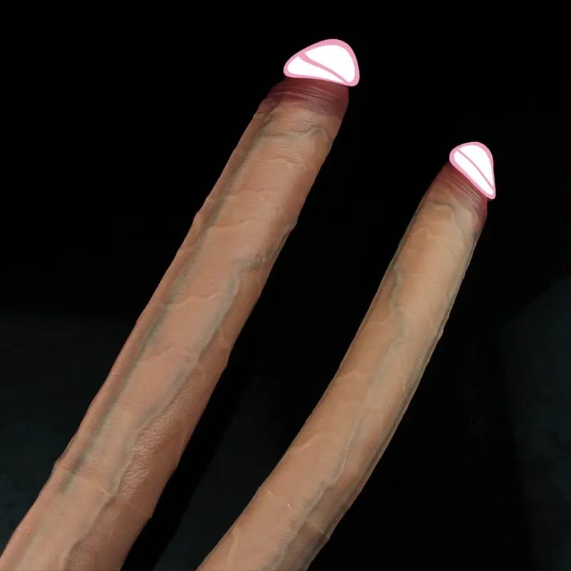 Godes à Double extrémité en Silicone, pénis Super Long, Massage Vaginal du point G, orgasme, masturbateur lesbien, plug anal, jouets sexuels — image 3