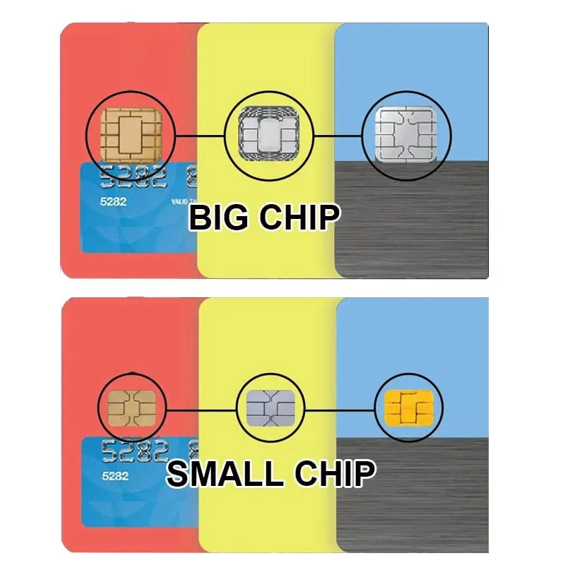 2.5D สเตอริโอ DIY ปรับแต่งการออกแบบด้านข้างสติกเกอร์เทปฟิล์มสำหรับ Creidt Card Debt Card ขนาดเล็กชิปขนาดใหญ่ — image 4