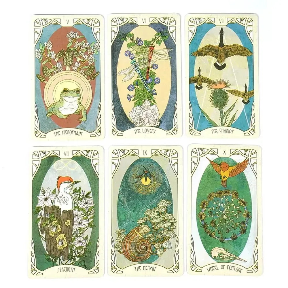 78 mazzo La figlia del raccoglitore Tarocchi Gioco da tavolo Carte Oracle Gioco di società Strumenti di divinazione Mazzo di divinazione misteriosa — image 1