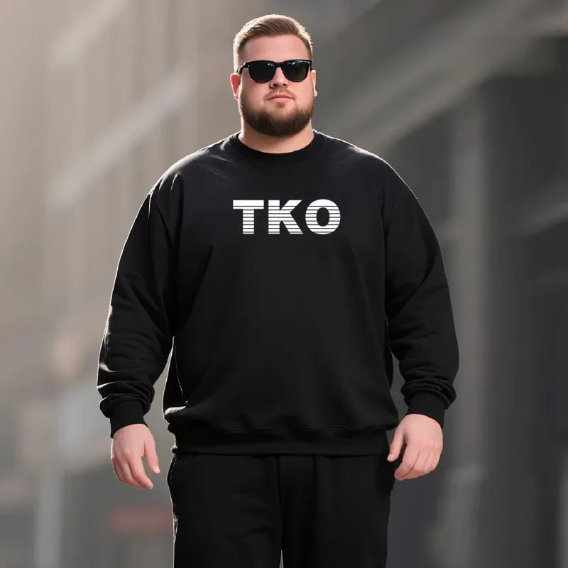 Plus Size Men's Sweatshirt 110-185KG Autumn Winter Casual Pullover High-quality Pure Cotton Sweatshirt Male Clothing 5XL 6XL 7XL — image 11