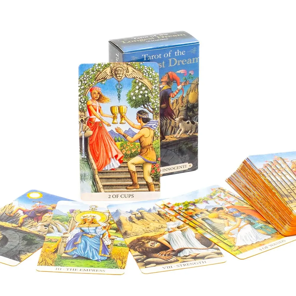 The Longest Dream Tarot Cards Baraja de 78 piezas con folleto de instrucciones Ideal para entusiastas y amantes de los juegos de mesa — image 3