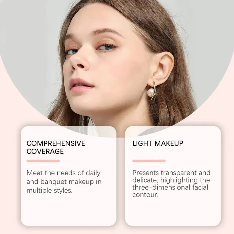 7 barev Multifunkční make-up paleta Integrovaná matná třpytivá tvářenka na oční stíny Highlight Contour Professional Paletka dárky — image 5