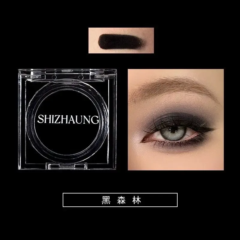 Chamäleon-Lidschatten-Puder, einfarbig, matt, schimmernd, metallischer Glitzer, Gothic, Hochglanz, hohe Farben, feines, blitzdauerndes Augen-Make-up — image 11