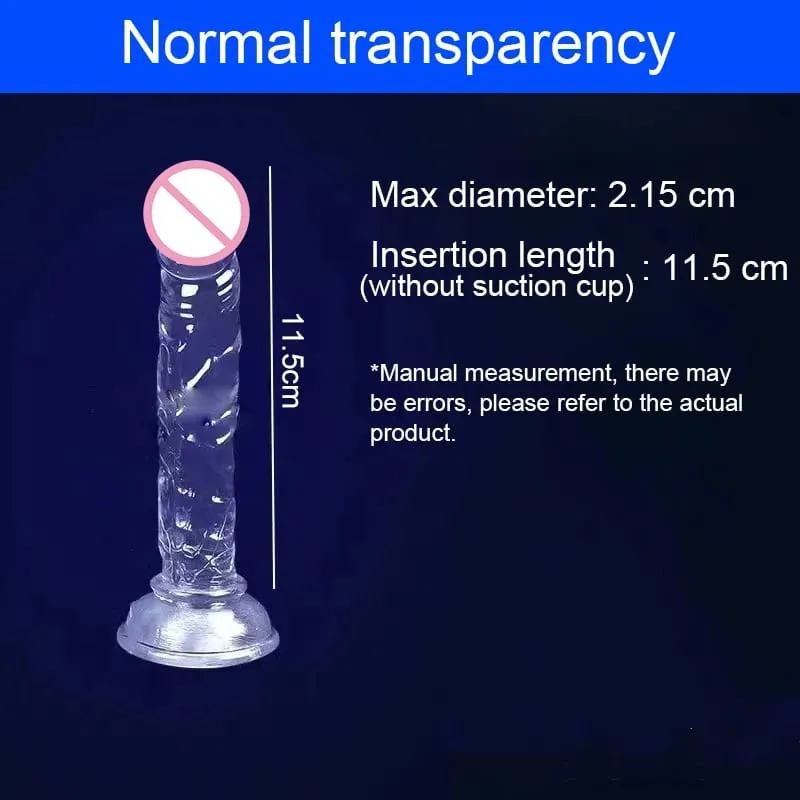 Realistic Dildo Jelly Penis Suction Cup Dildo 7 Size Female Masturbator Clitoral Stimulator Big Dick Lesbian Sex Toys For Women — image 12