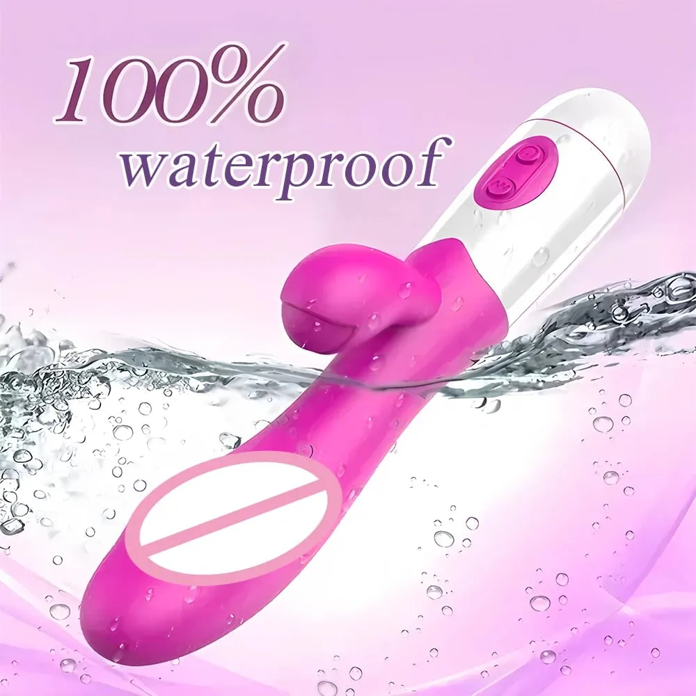 Vibromasseur lapin gode puissant double Vibration point G Stimulation du Clitoris masturbateurs masseur Vaginal adulte pour femmes jouets sexuels — image 5