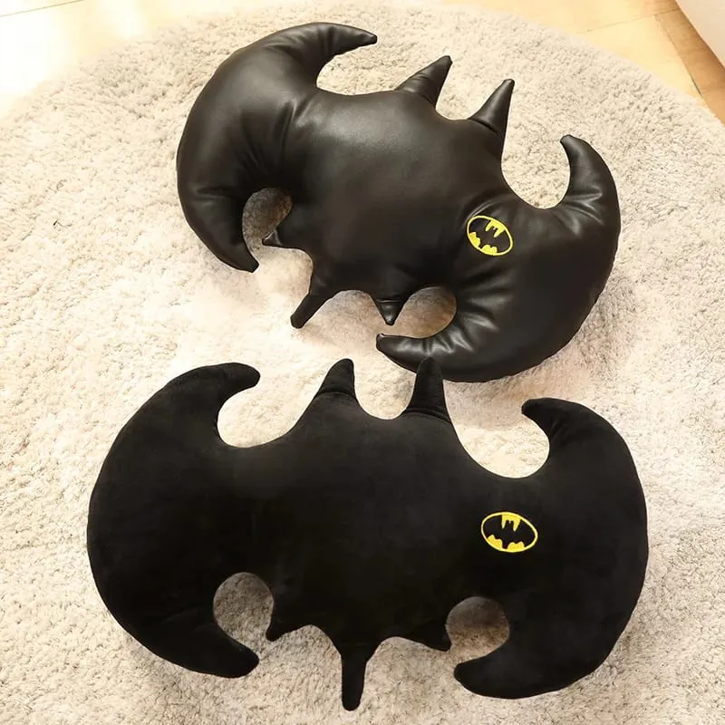 Pictorial Black Bat Shaped Plush Pillow Cool Superman Sofa Cushion Bay Window Nap Pillow Stuffed Animal Toys Hobbies Xmas Gifts — image 10
