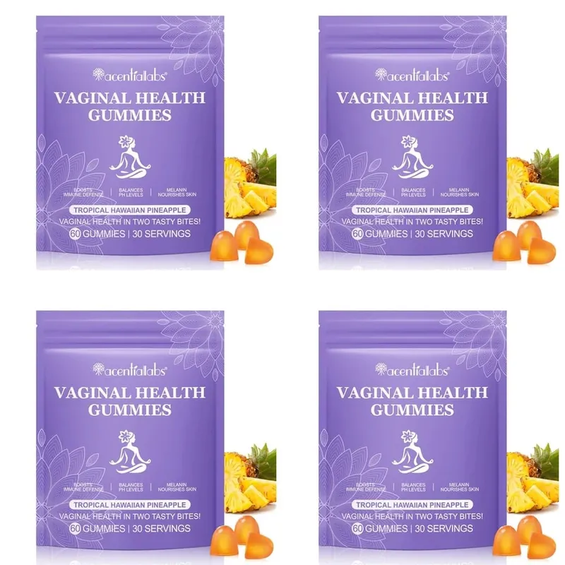 Acentiallabs กัมมี่สุขภาพช่องคลอดพร้อม Bacillus Coagulans และวิตามินซีรองรับการป้องกันภูมิคุ้มกันและความสมดุลของค่า pH 60 กัมมี่ — image 10