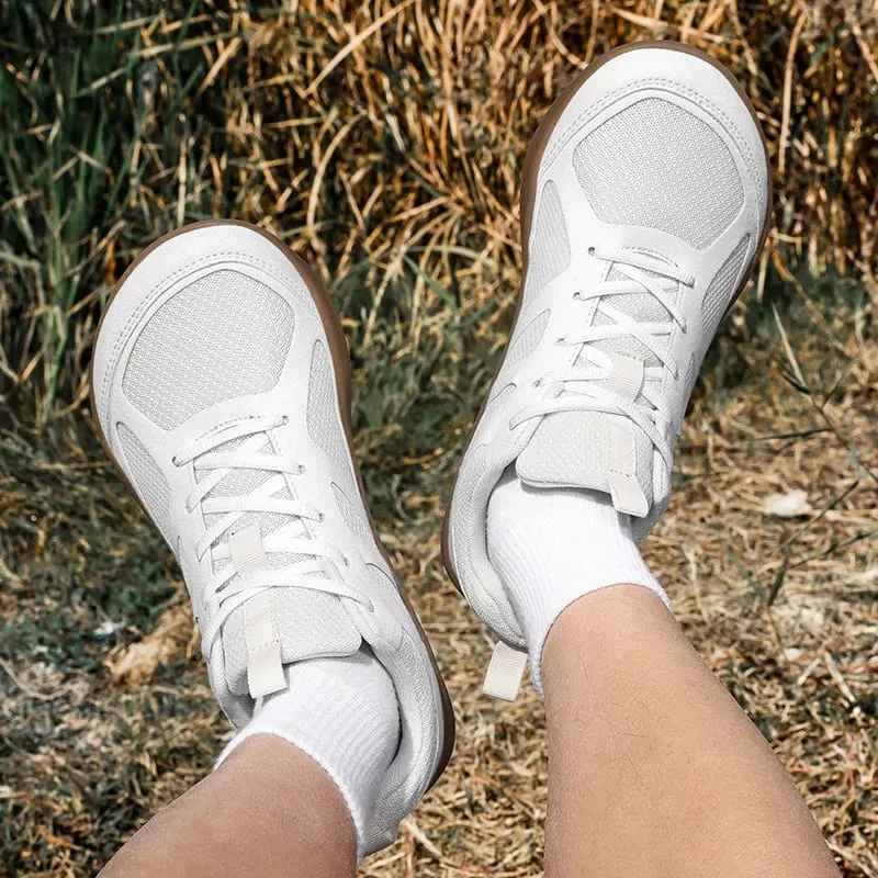 Plus ขนาด Minimalist Barefoot รองเท้าน้ำหนักเบา Breathable Zero Soles ผู้ชายวิ่งรองเท้าผ้าใบกลางแจ้งกว้าง Toe Casual เดินรองเท้า — image 6