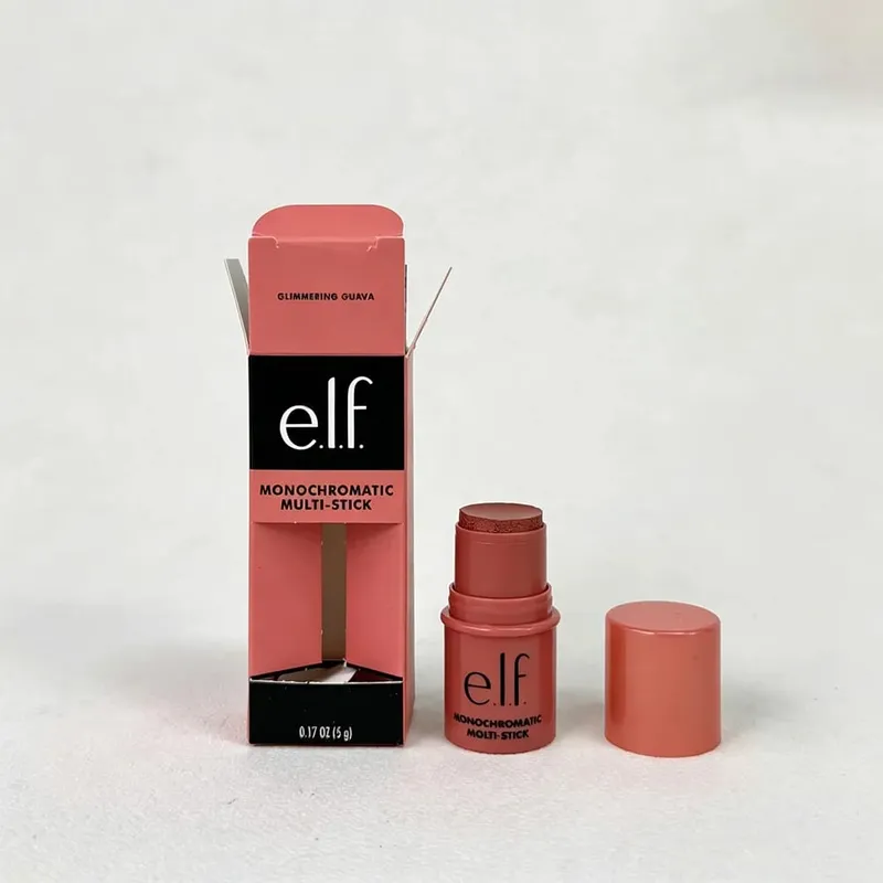 ELF Uniwersalny róż w sztyfcie „trzy w jednym” Wysoki połysk Contour Natural Nude Makeup Sztyft do makijażu ust i policzków — image 9