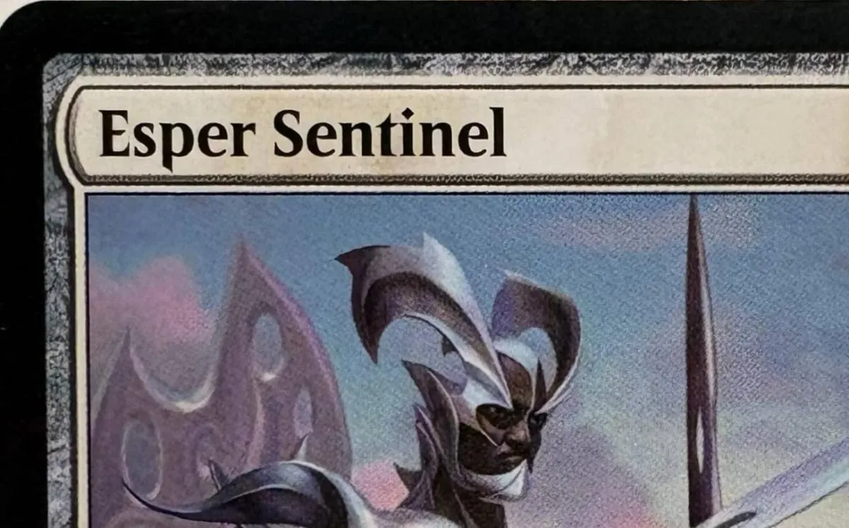 LK7 Commander's Plate Drannith Magistrate Esper Sentinel Kvävande tionde Högkvalitativa TCG-proxykort (Black-Core) — image 4