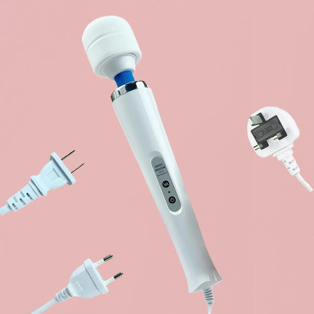 Mega Wand AC-aangedreven Supersterke vibrator Bekabeld Bedraad Krachtige draagbare wandstimulator Seksspeeltje Sportherstel Spierpijn — image 1