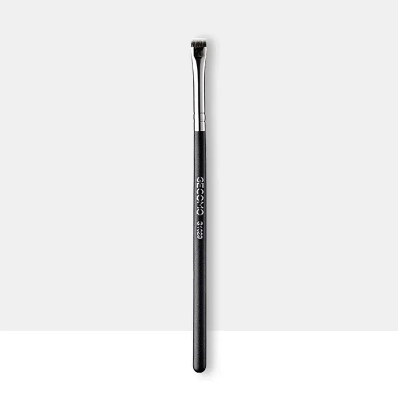Kuas Rias Eyeliner Kuas Detail Alis Portabel Kuas Bulat Datar Bersudut Kecil Portabel Alat Rias Kecantikan Alis Liner Profesional — image 9