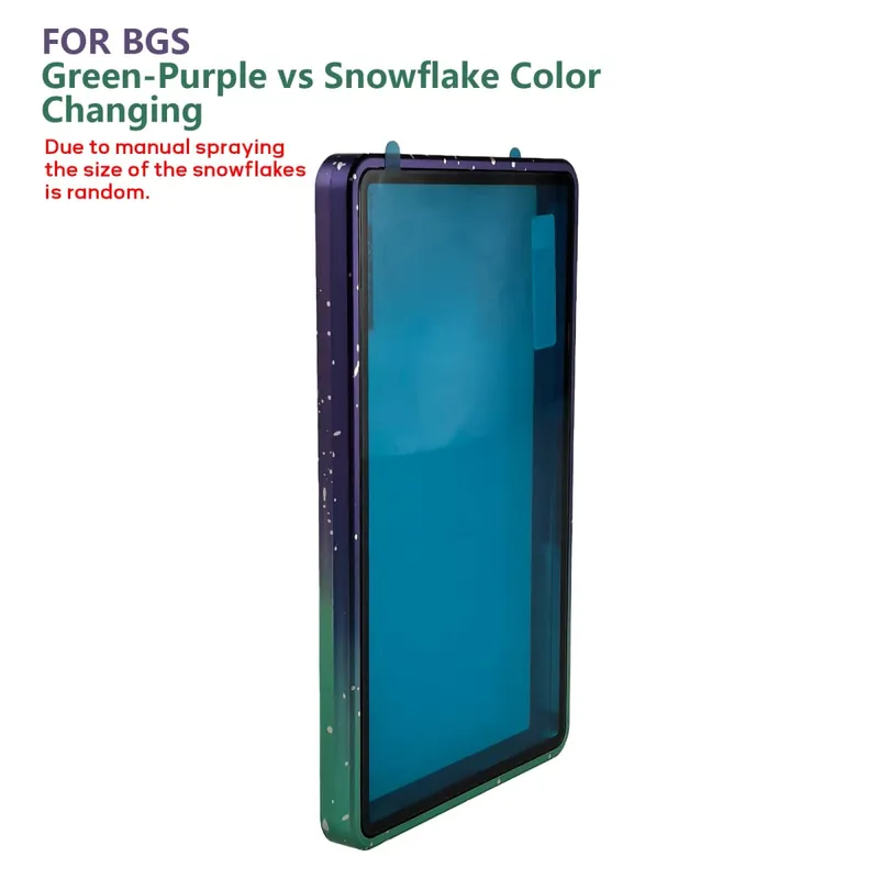 Étui de protection pour cartes classées en alliage d'aluminium, couleur dégradée, pour PSA/BGS, résistant aux UV et aux rayures, support d'affichage pare-chocs pour cartes de commerce — image 26