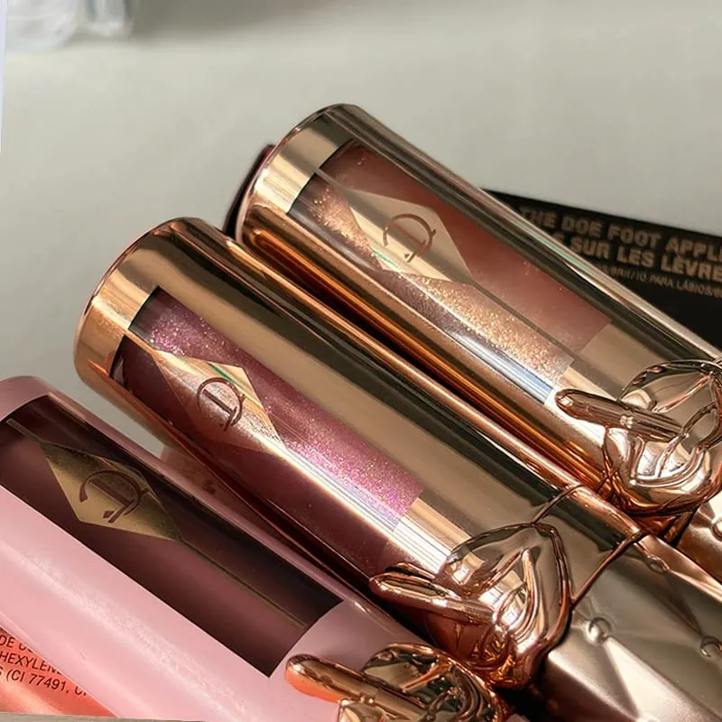 Make-up-Sets CT Lippenstift Light Pink Medium Pink Plumps Gloss Lip Tint Herzförmige zweifarbige Blush Lip Liner Lidschatten-Palette — image 5