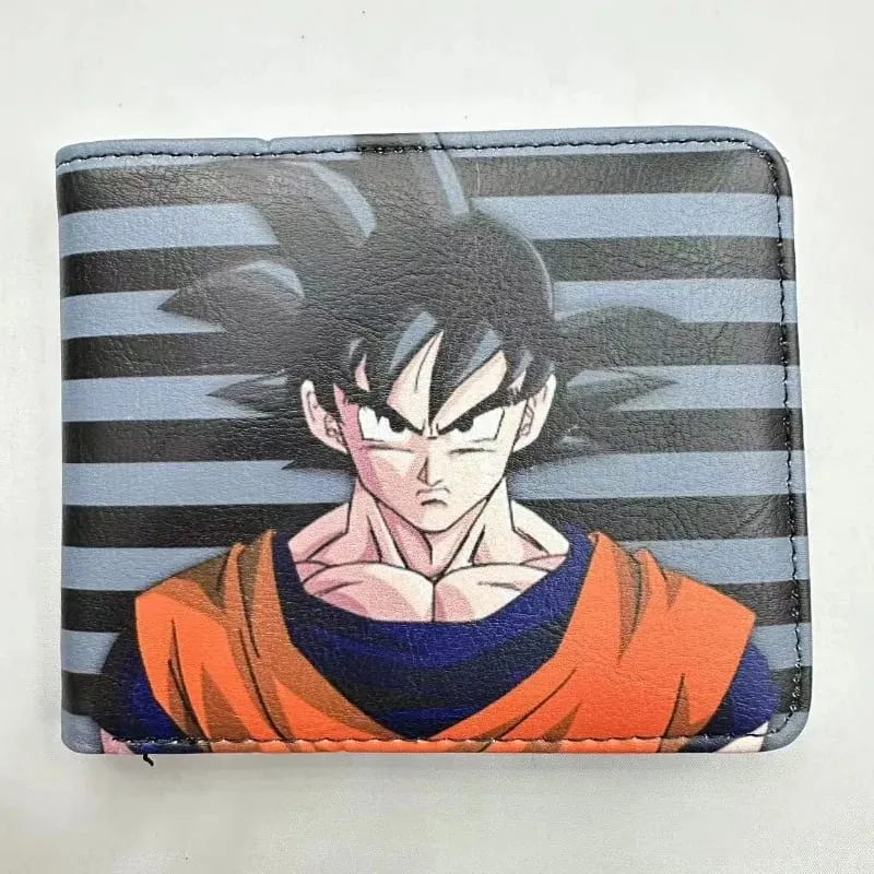 Anime Dragon Ball Peripherie Pu Brieftasche Einfache Mode Multifunktions Klapp Münze Brieftasche Junge Exquisite Urlaub Geschenk — image 2