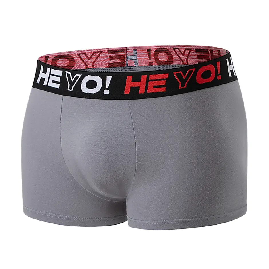 4 Piece Set Of Men's Cotton Comfortable Soft And Versatile Underwear Plus Size Casual Boxer Shorts Sports Cycling Base Shorts — image 3