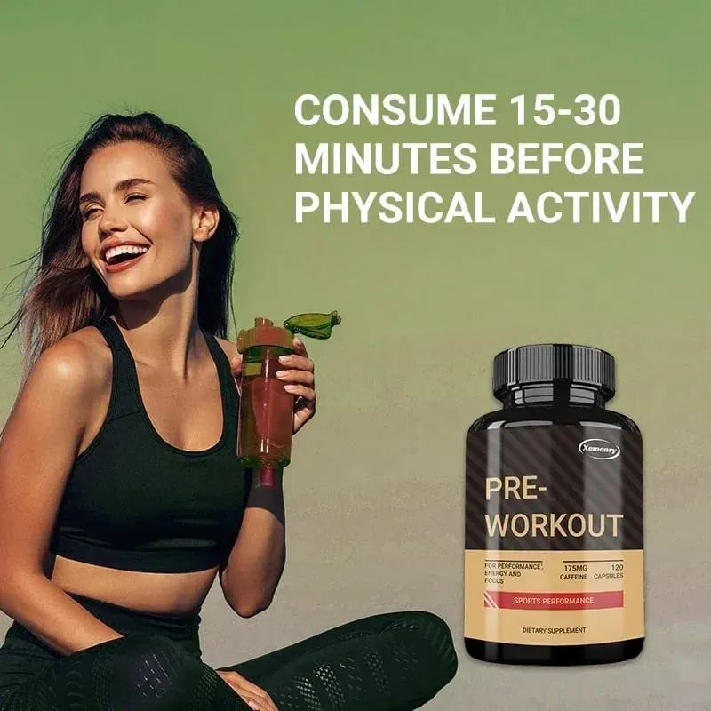 Integratore pre-allenamento: promuove la crescita muscolare, aumenta la forza e migliora il recupero durante l'esercizio — image 5