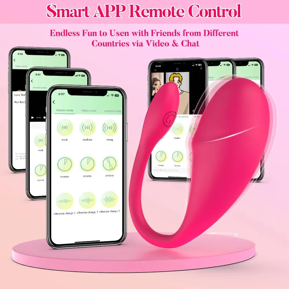 APP אישה רוטטת ביצה לעיסוי נרתיק ממריץ נקודתי שלט רחוק של צעצועי מין לבישים לאישה למבוגרים