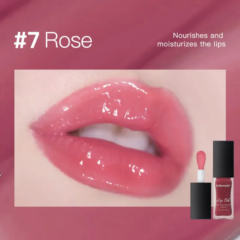 Lipgloss Mirror Lip Glaze Jelly Pout Lip Tint Long Lasting Moisturizing Shine Lipgloss Lip Makeup — image 12