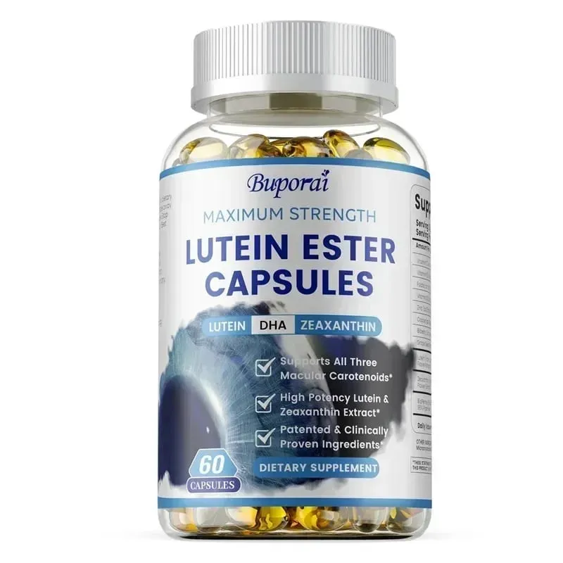 Lutein Ester Capsules - Support Eye Health Maintain Clear Vision Relieve Eye Fatigue Anti-oxidation Protect Against UV RaysS — image 8