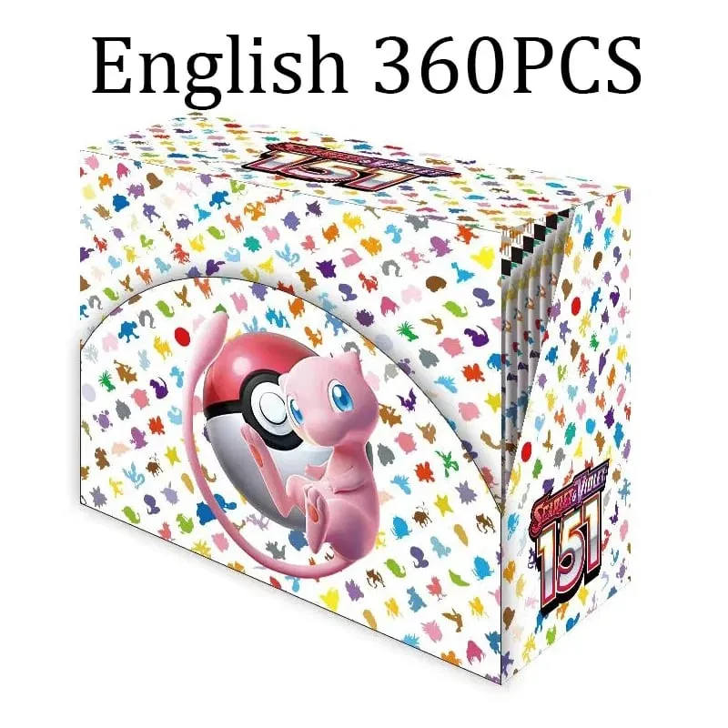 Pokémon PRISMATIC EVOLUTIONS SURGING SPARKS SCARLET&VIOLE 151 Booster Display Box Pokemon Booster Karten Spielkarten