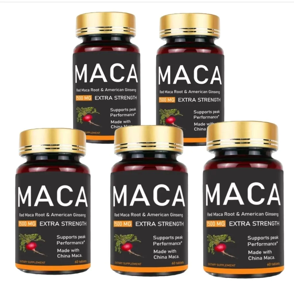 Original Ashwagandha Ginseng & Maca Tabletten Männliche Ergänzung Immunitätskapseln für Männer — image 6