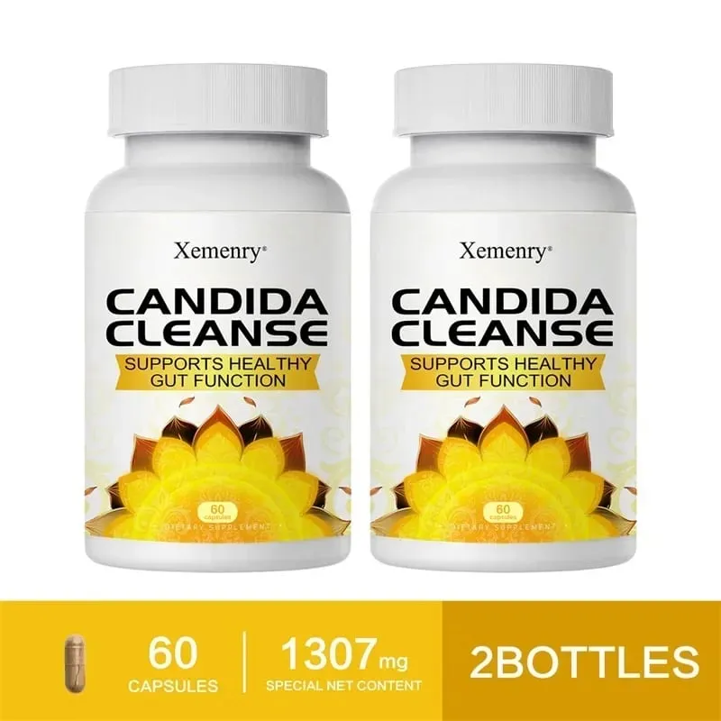 Candida Cleanse - ส่งเสริมการทำความสะอาดลำไส้และการล้างพิษ ปรับปรุงการย่อยอาหารและบรรเทาอาการท้องผูกและท้องอืด — image 8