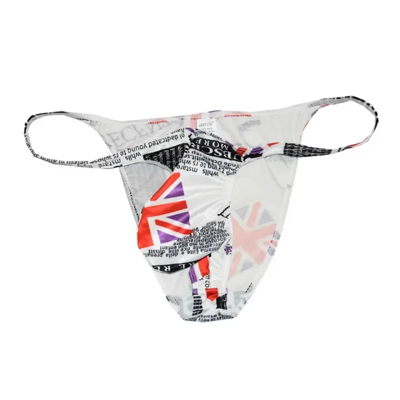 Sexy The Newspaper bedruckte Unterwäsche für Herren, Hosen, Bikini, Mini-Slips, superweiche und glatte Herren-Slips — image 3