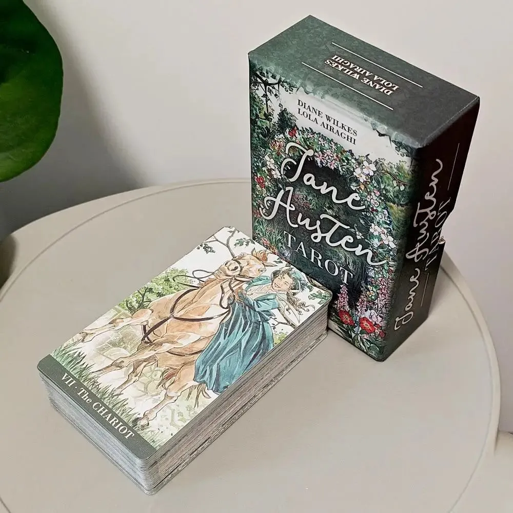 12*7cm Jane Austen Tarot in stabiler Box – Ein Regency Romance Wahrsagungsdeck für Literaturliebhaber, 78-Karten-Deck — image 2