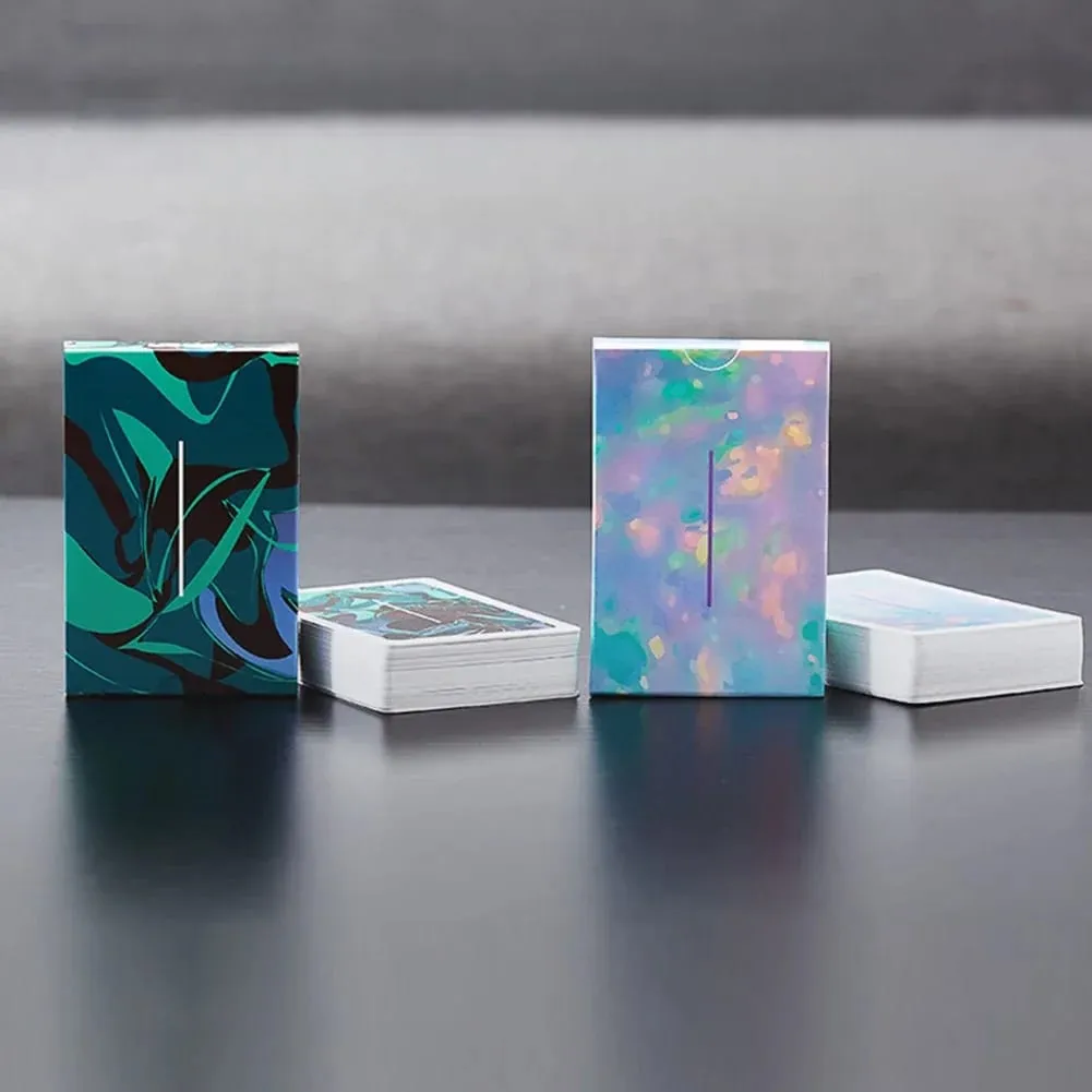 Creative Classic Poker Card Set Základní společenská hra pro setkání Stolní hry Slavnostní zábava Odolné a přenosné hrací karty — image 3