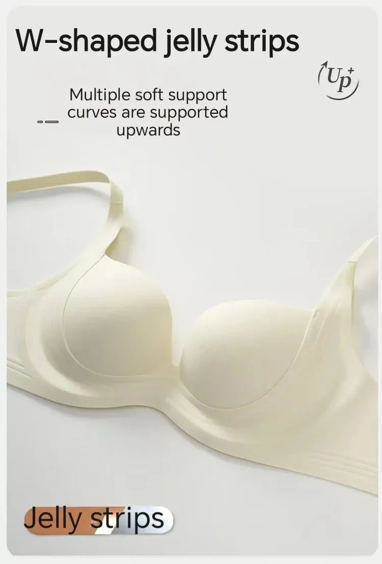 2025 Reggiseno push up senza soluzione di continuità Seno piccolo Raccolta Allargamento Anti-Cedimento Sottile Superiore Fondo spesso Senza ferretto Lingerie per le donne — image 6