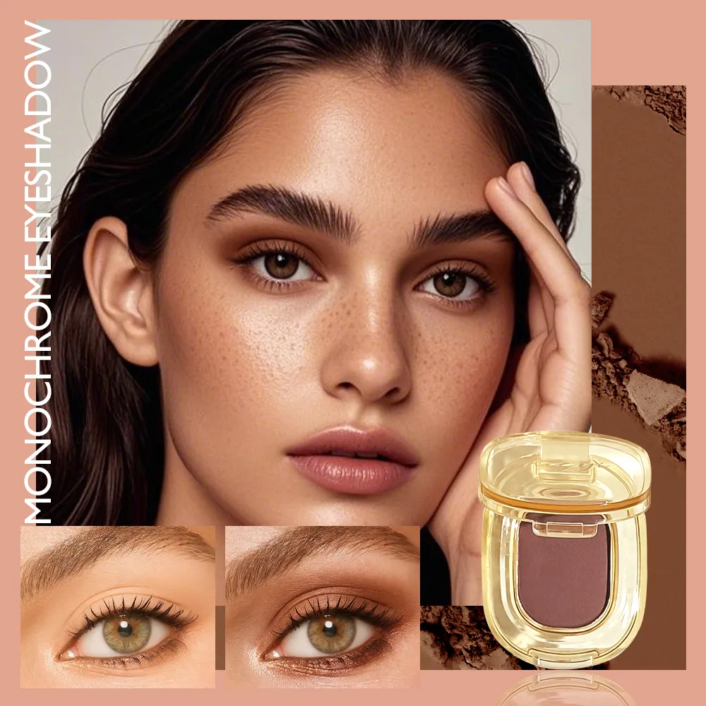 Pembayang Mata Tunggal Matte — Coklat untuk Mencerahkan Mata & Menyembunyikan Muka Tahan Lama Kalis Air Campuran Mudah Pelbagai Rupa Xmas & Musim Sejuk — image 6