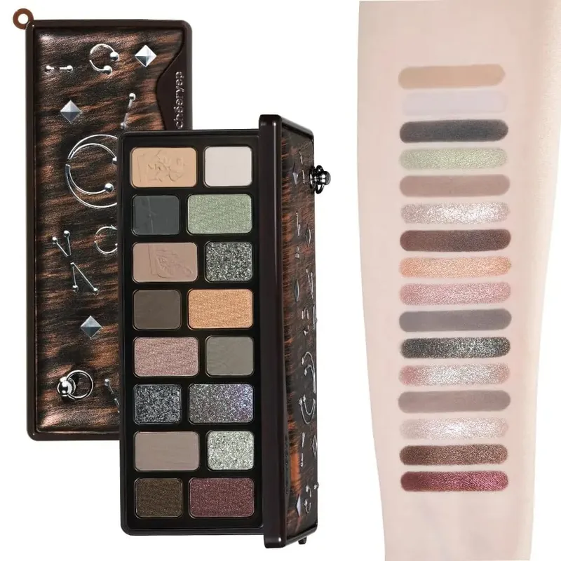 Chéeryep Makeup Set 16 odstínů Paletka očních stínů Solid Lip Gloss Cosmetic | Kompletní kosmetická sada s pevným leskem na rty — image 7