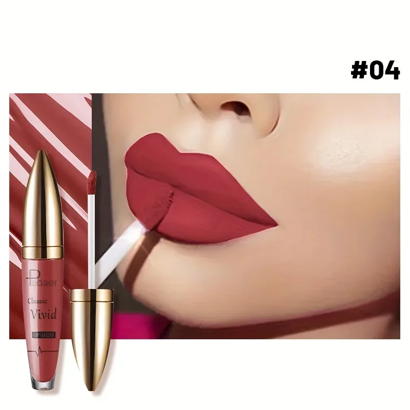 Smalto labbra opaco ad alta pigmentazione - Rossetto liquido a lunga tenuta a prova di sbavature Regali per San Valentino Regalo per la festa della donna