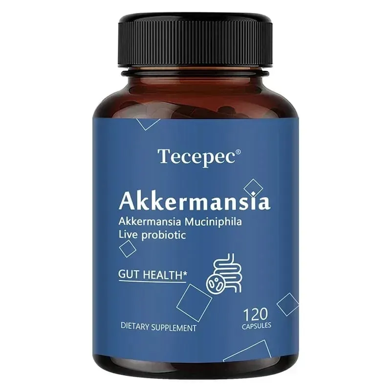 Akkermansia Muciniphila Active Probiotic Capsules Support Digestion Intestinal Health Promote Intestinal Flora Balance