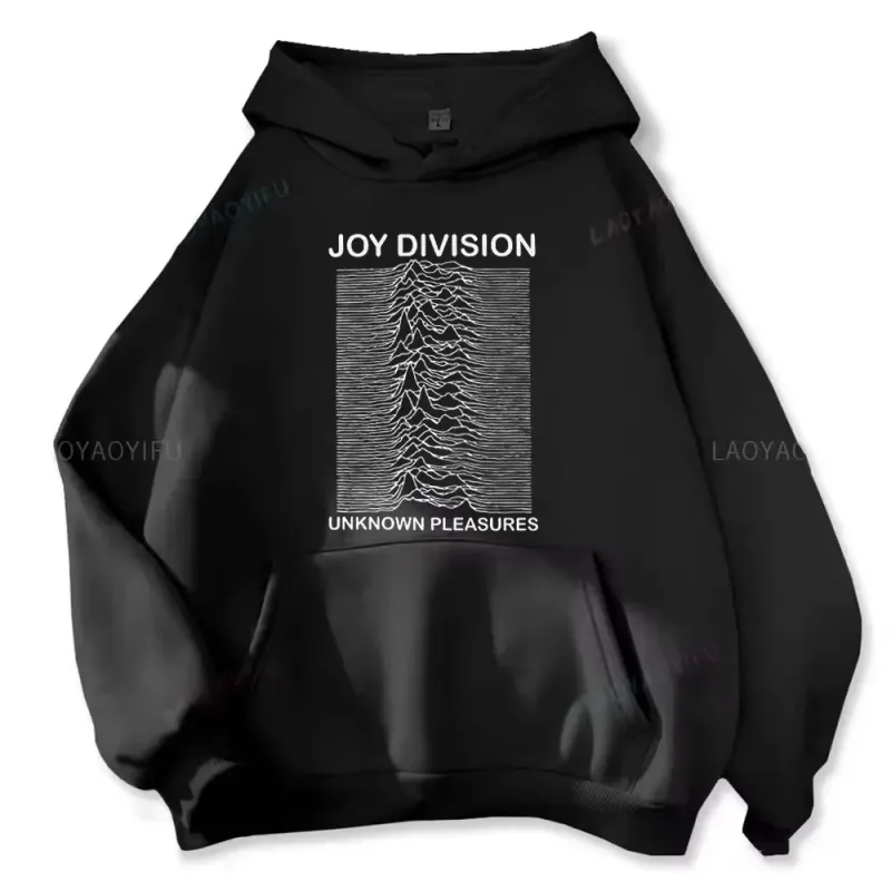 Joy Division Unknown Pleasures เสื้อกันหนาวผู้ชายใหม่ใน Hoodies & Sweatshirts ฤดูใบไม้ผลิและฤดูใบไม้ร่วงแขนยาว Hoodies Y2k เสื้อผ้า — image 7